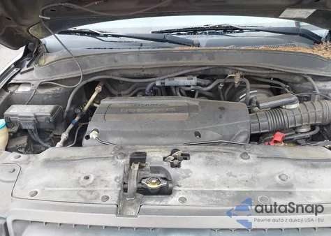 2004 Honda Pilot Ex-L из США, поврежденный, VIN 2HKYF18594H584401